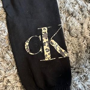 Calvin Klein cheetah sweats